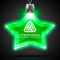24" Green Star Light-Up Pendant Necklace